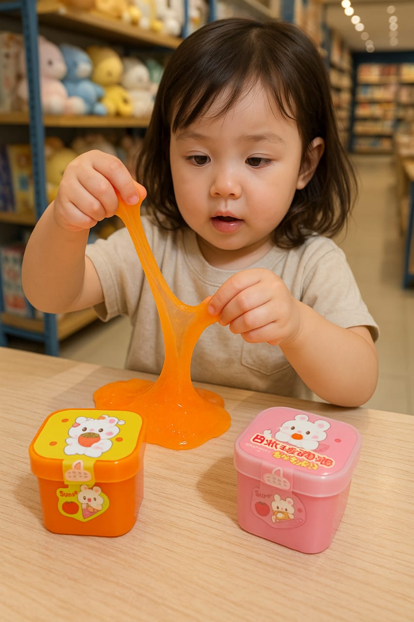 Stretchy Scented Slime β Fun in Every Pull! π§‘