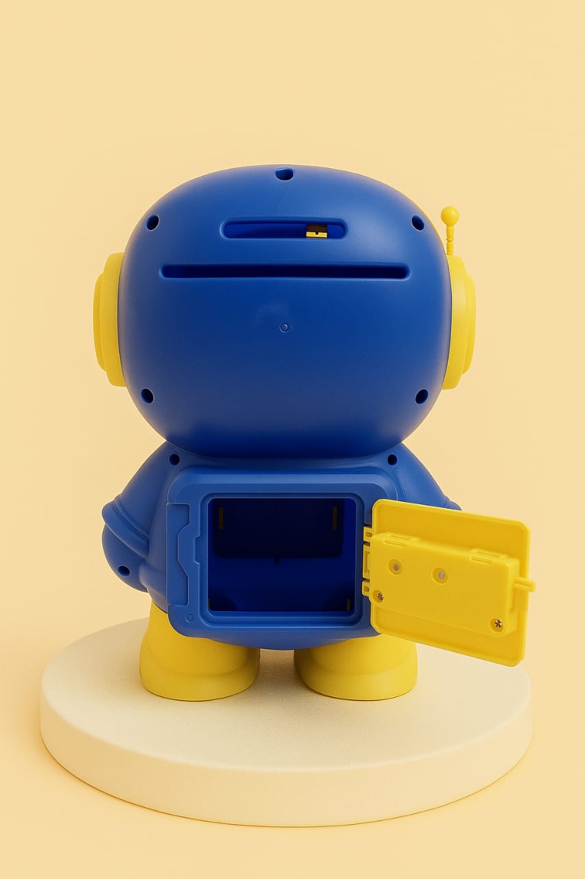 Space Astronaut Password Piggy Bank – Digital Coin Saver for Kids