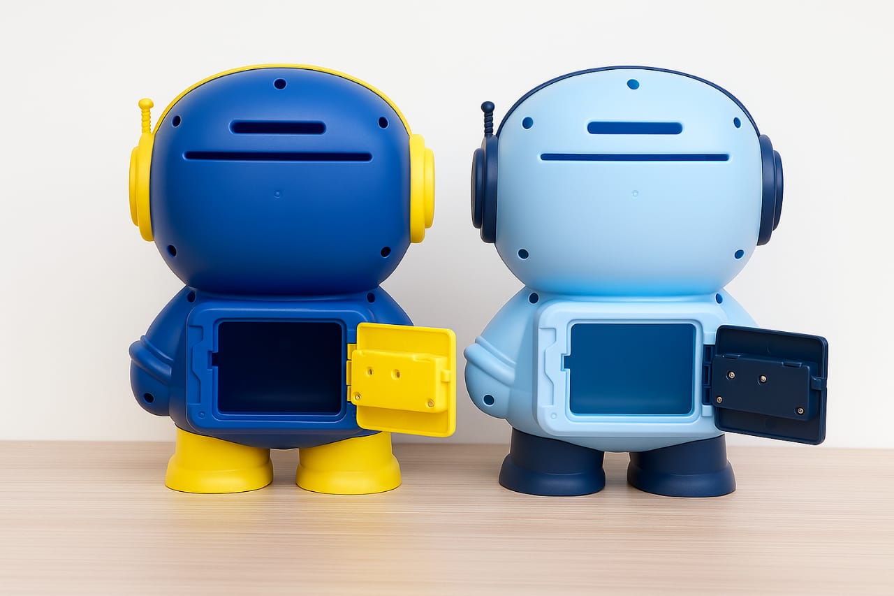 Space Astronaut Password Piggy Bank – Digital Coin Saver for Kids