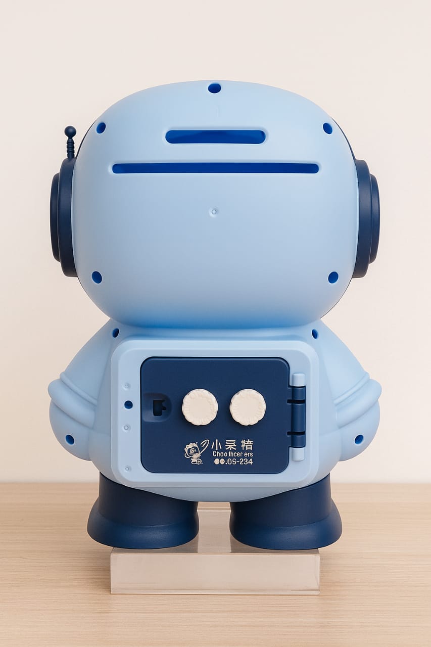 Space Astronaut Password Piggy Bank – Digital Coin Saver for Kids