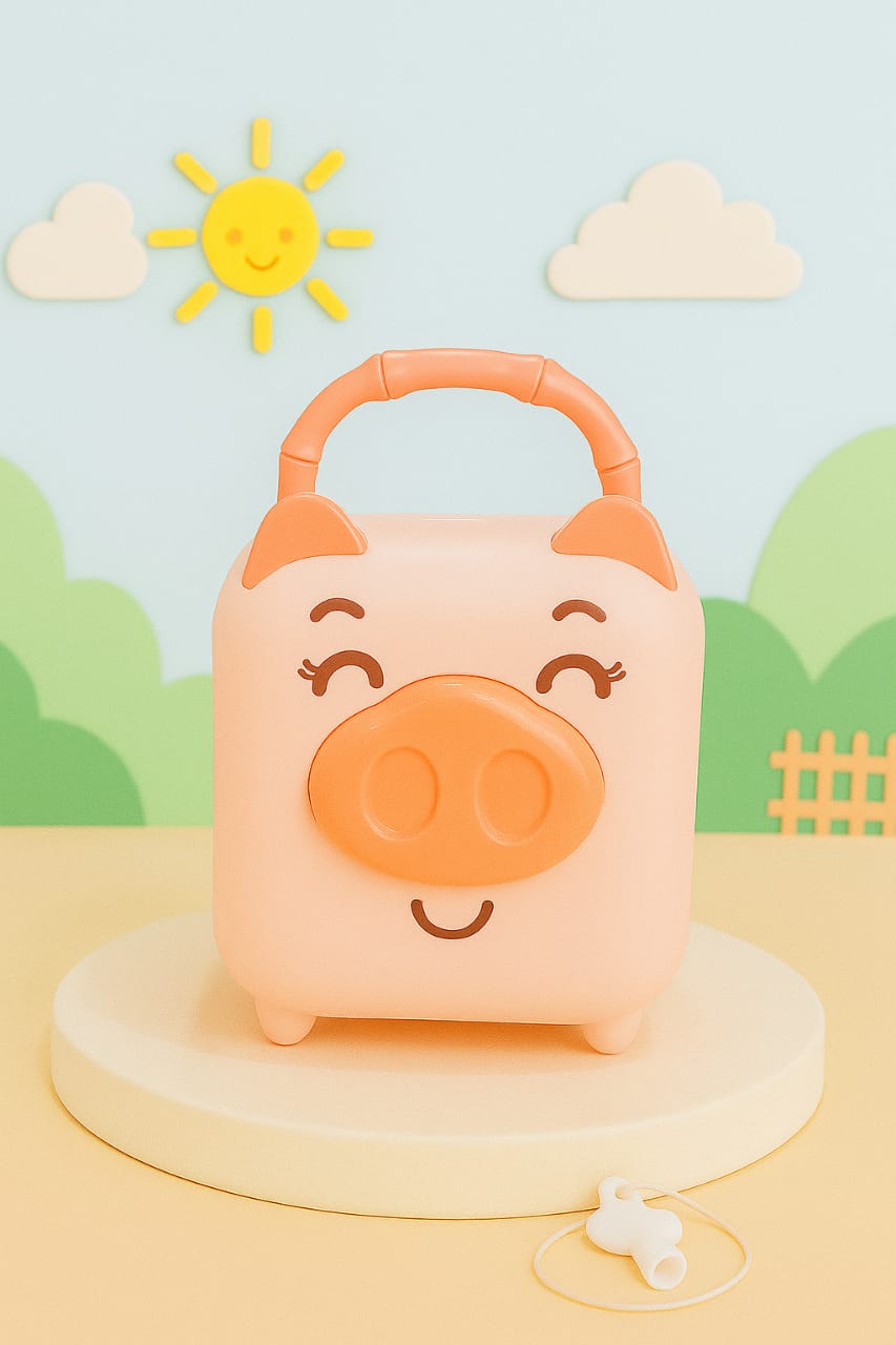 Cute Piglet Password Piggy Bank – Digital Lock Money Box for Kids