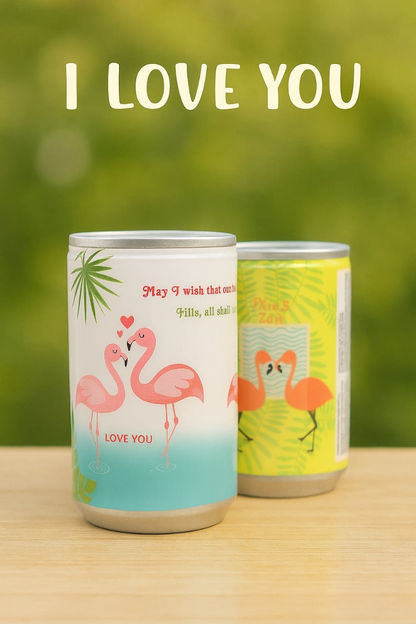 Mini Can Wet Wipes – Cute Travel Wipes in Reusable Can Design (Pack of 1)