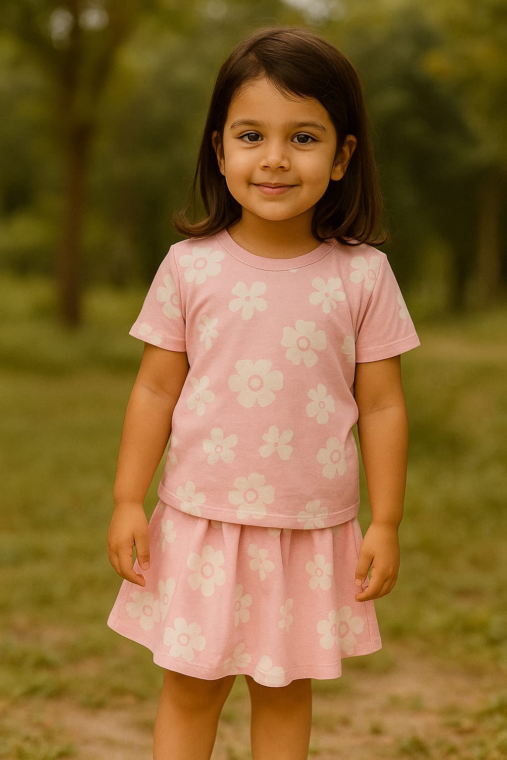 Daisy Delight Dress – Comfy & Cute Outfit for Girls