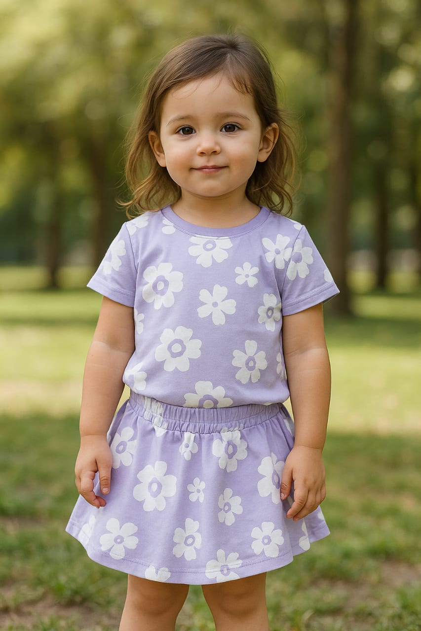 Daisy Delight Dress – Comfy & Cute Outfit for Girls