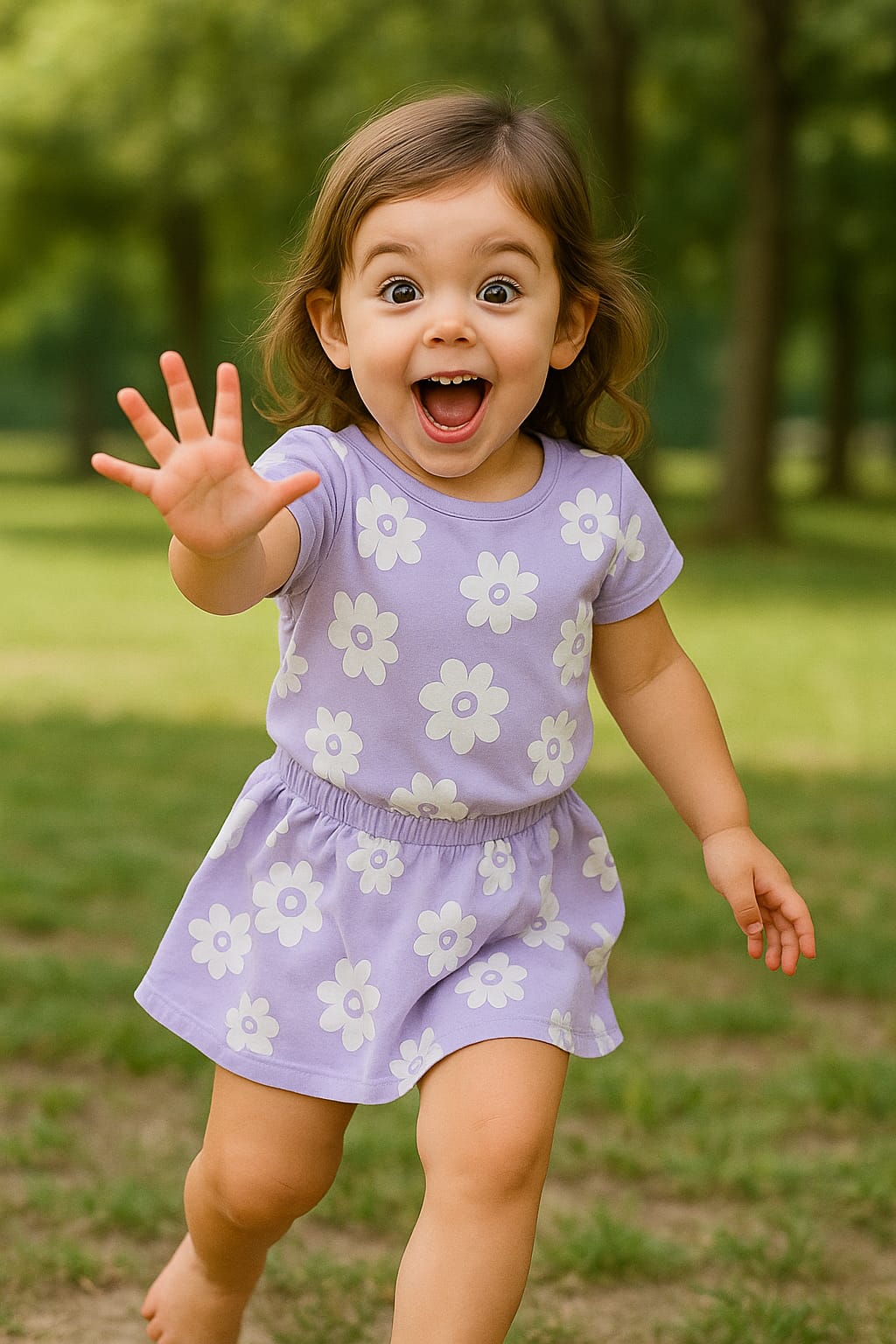 Daisy Delight Dress – Comfy & Cute Outfit for Girls