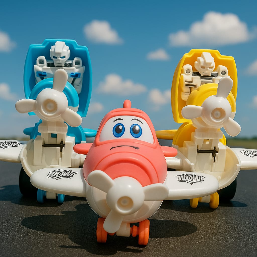 Transforming Aerobot – 2-in-1 Plane & Robot Toy