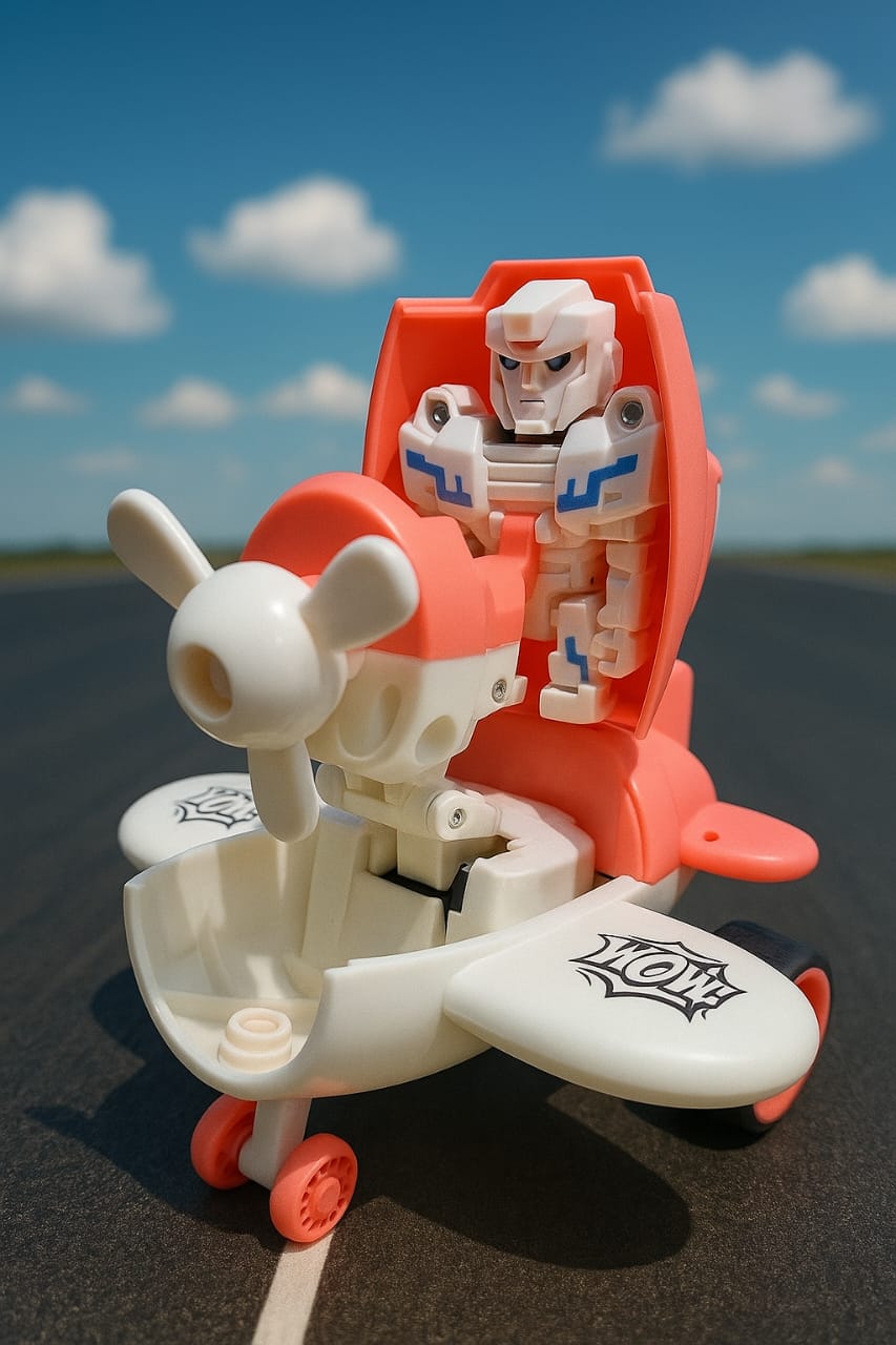 Transforming Aerobot – 2-in-1 Plane & Robot Toy