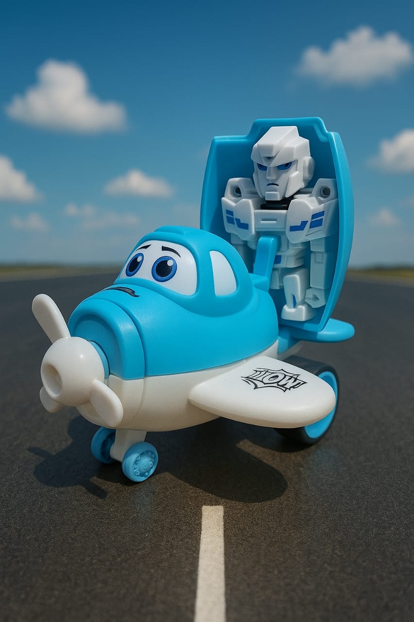 Transforming Aerobot – 2-in-1 Plane & Robot Toy