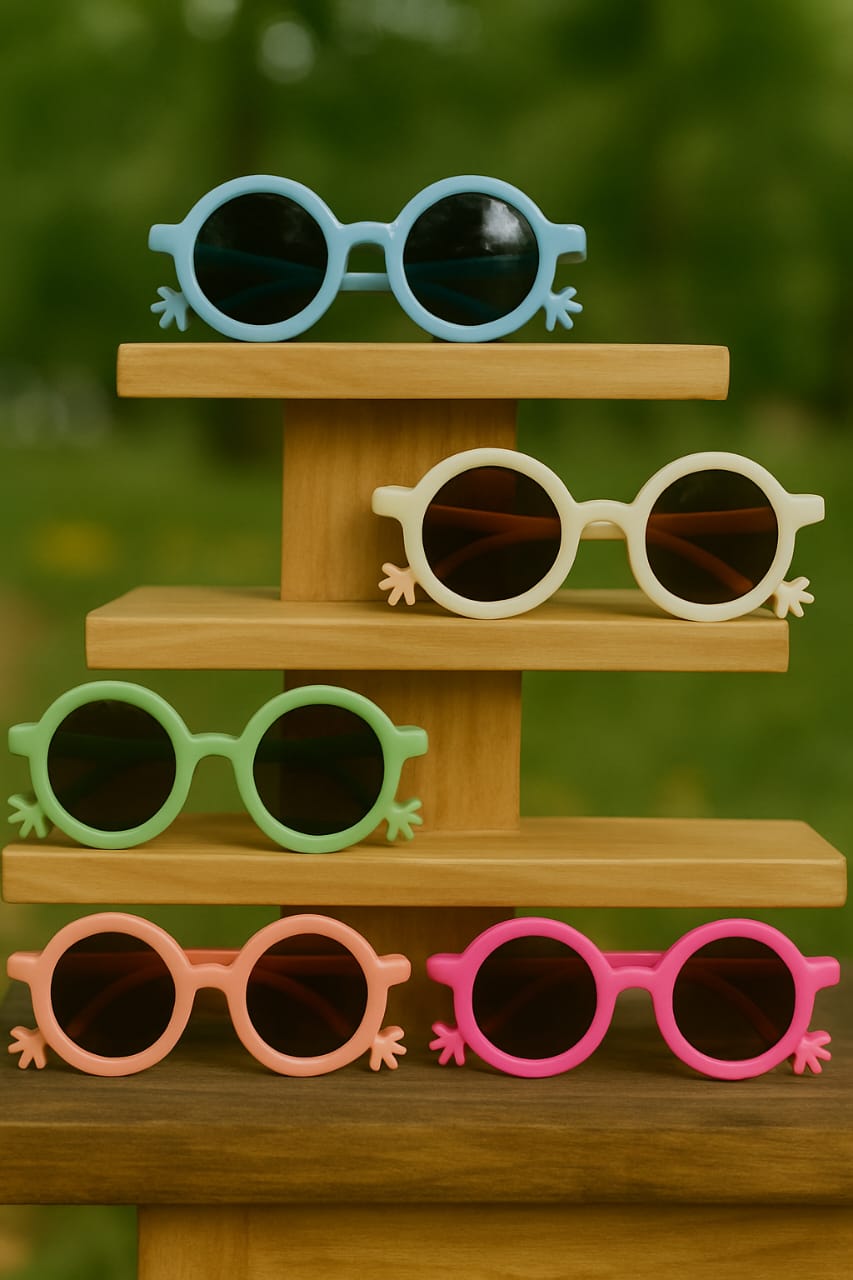 Sunny Vibes Kids Retro Sunglasses