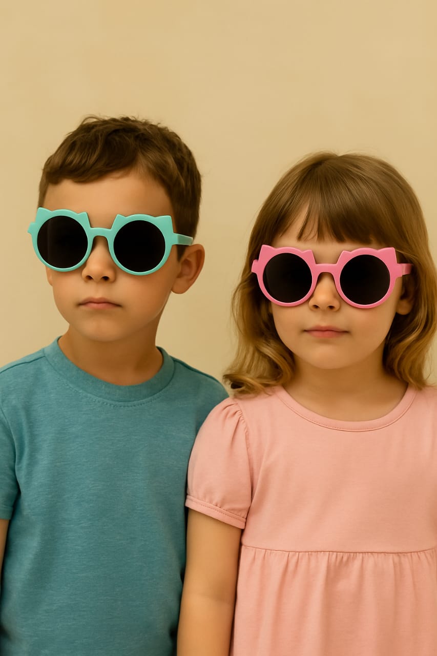 Cloud Shaped Kids Sunglasses – UV Protection & Fun Design