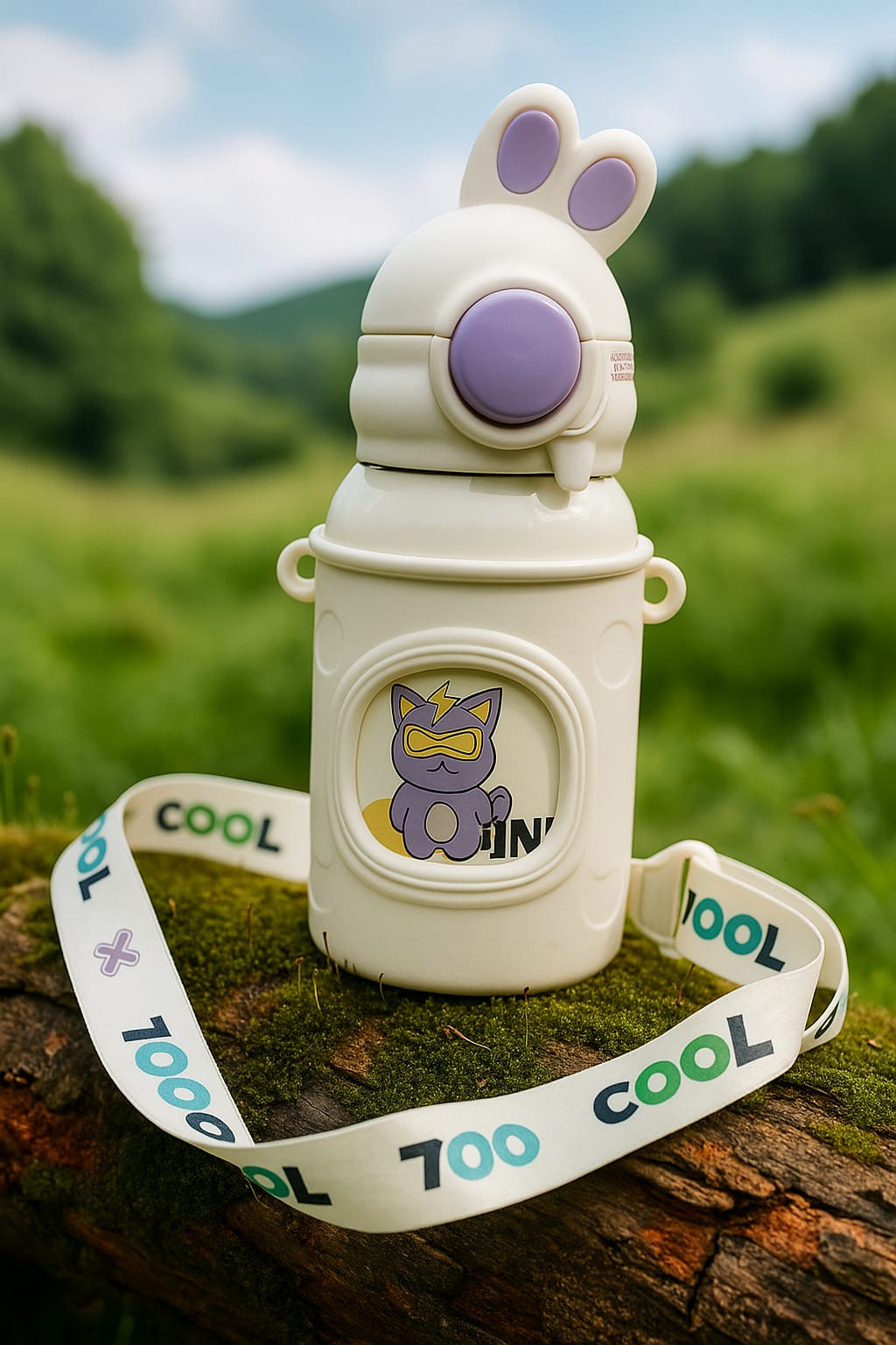 Bunny Buddy Kids Water Bottle – Cute, Quirky & Spill-Free!