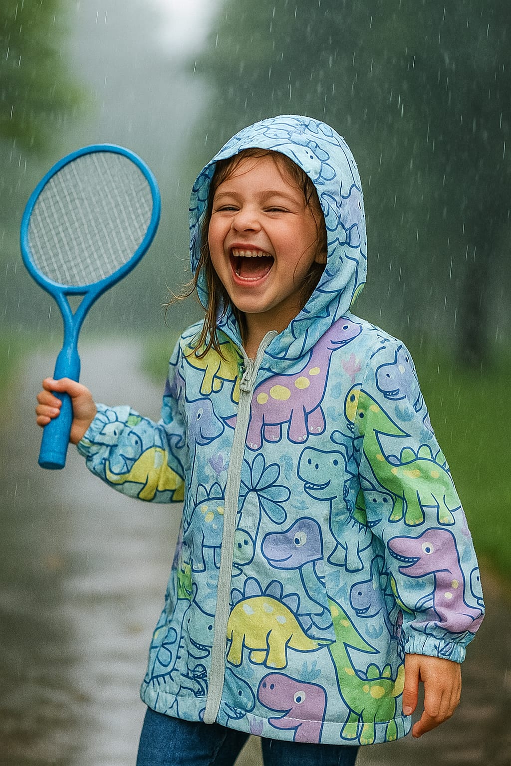 Roarsome Dino Rain Jacket – For Wild Weather Adventures!