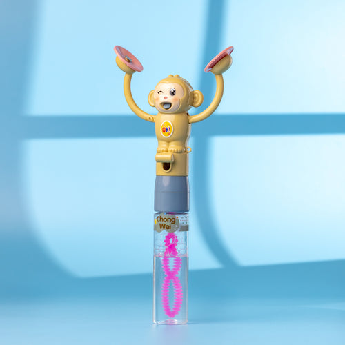 Animal Bubble Wand Toy – Monkey & Elephant Design