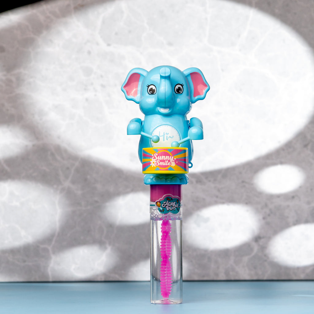 Animal Bubble Wand Toy – Monkey & Elephant Design