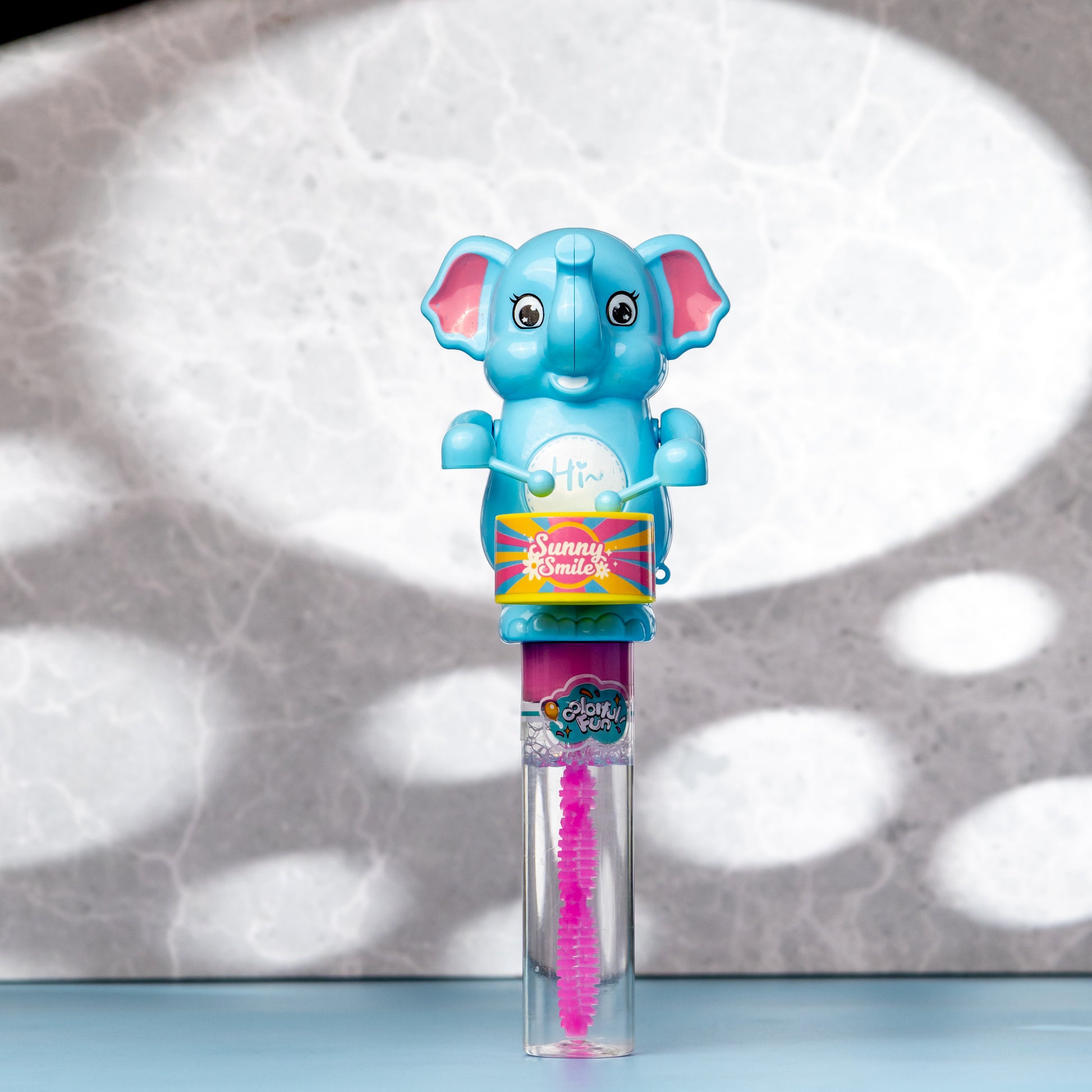 Animal Bubble Wand Toy – Monkey & Elephant Design