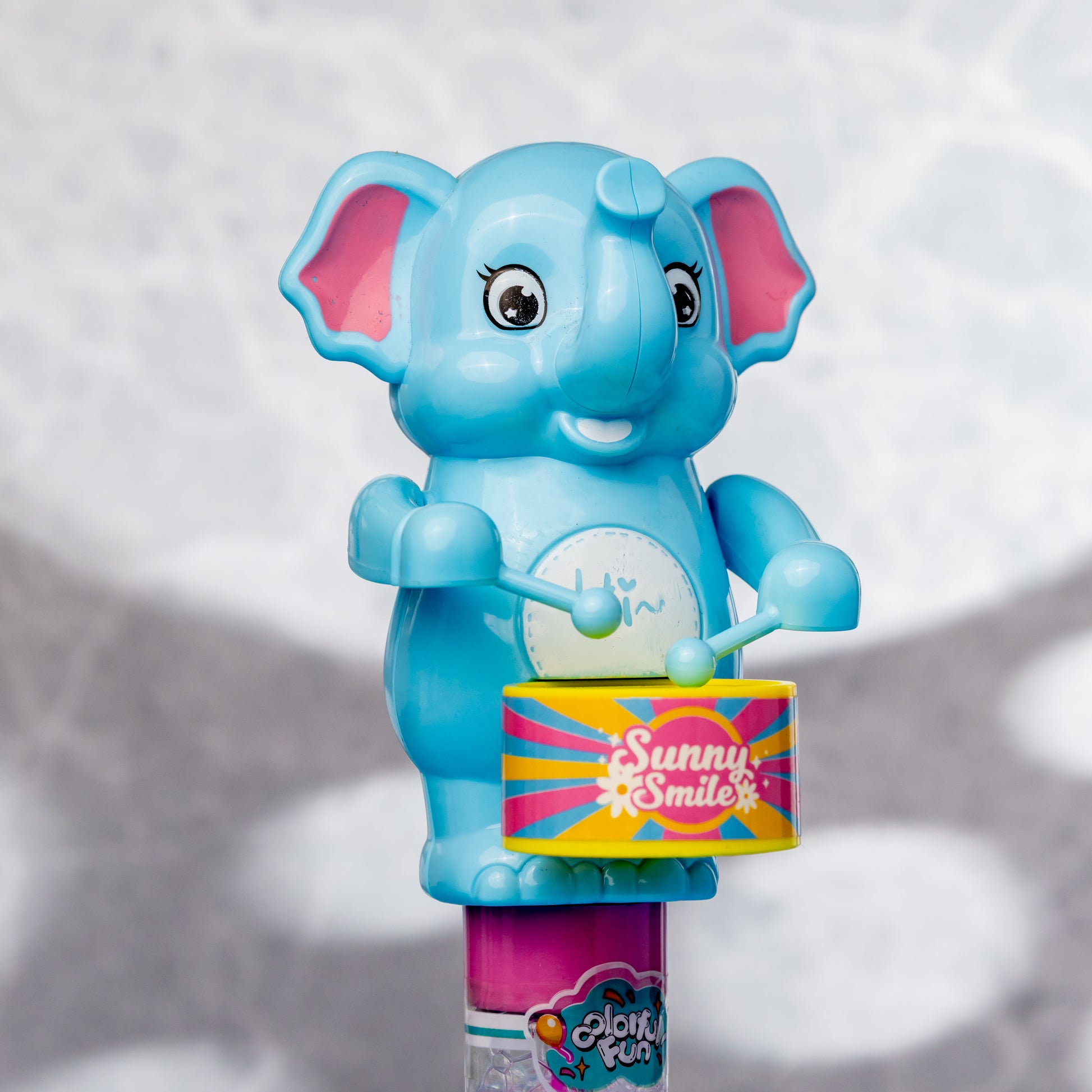 Animal Bubble Wand Toy – Monkey & Elephant Design