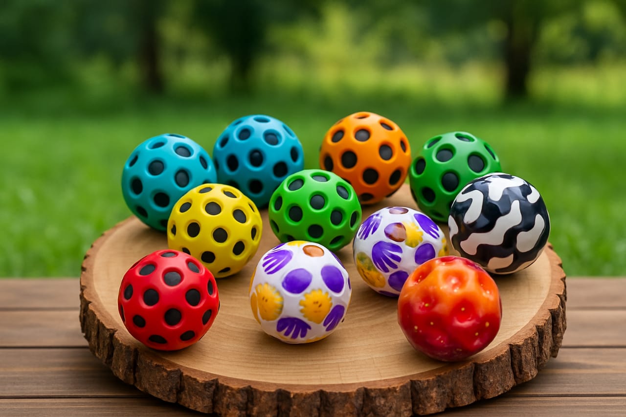 High Bounce Moon Ball – Colorful Bouncing Fun for Kids