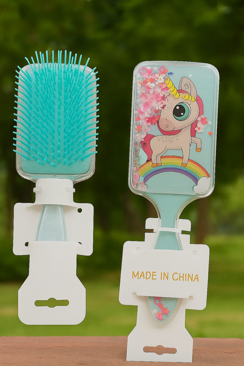 Princess Sparkle Hair Comb – Detangling Brush for Kids