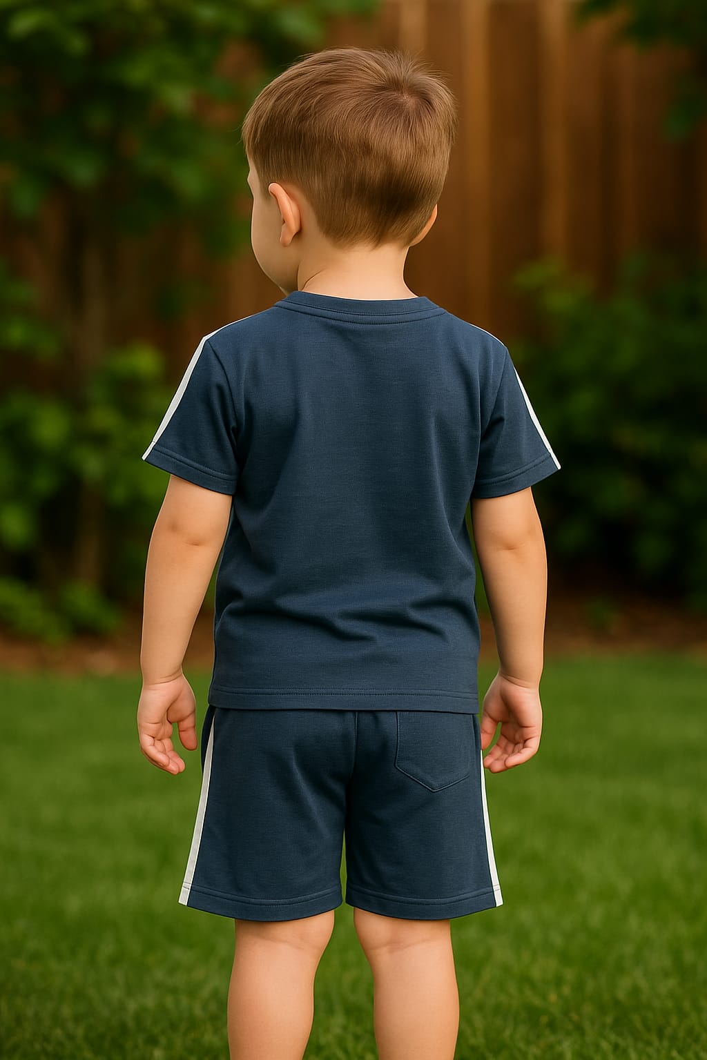 Seattle Navy Co-ord Set for Boys – Sporty Vibes & Comfy Days