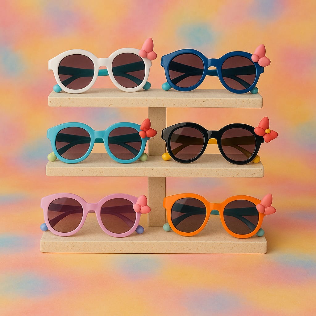Kids Butterfly Charm Sunglasses – Colorful UV Protection Shades for Toddlers & Kids