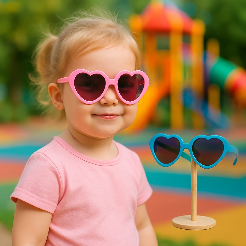 HeartPop Kids Sunglasses – Vibrant, Fun & UV-Protected Shades