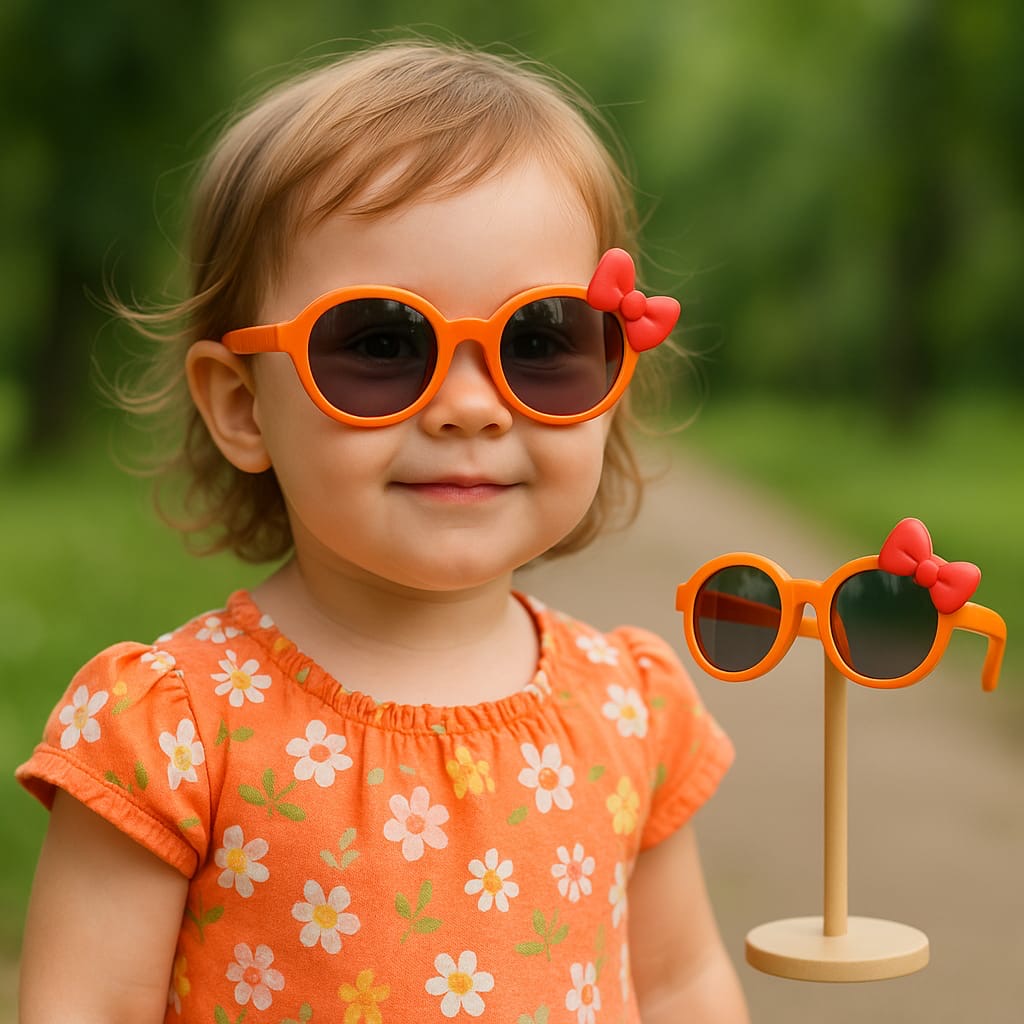 Kids Butterfly Charm Sunglasses – Colorful UV Protection Shades for Toddlers & Kids